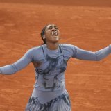 Coco Gauff est en demi-finale KEYSTONE/AP/Christophe Ena